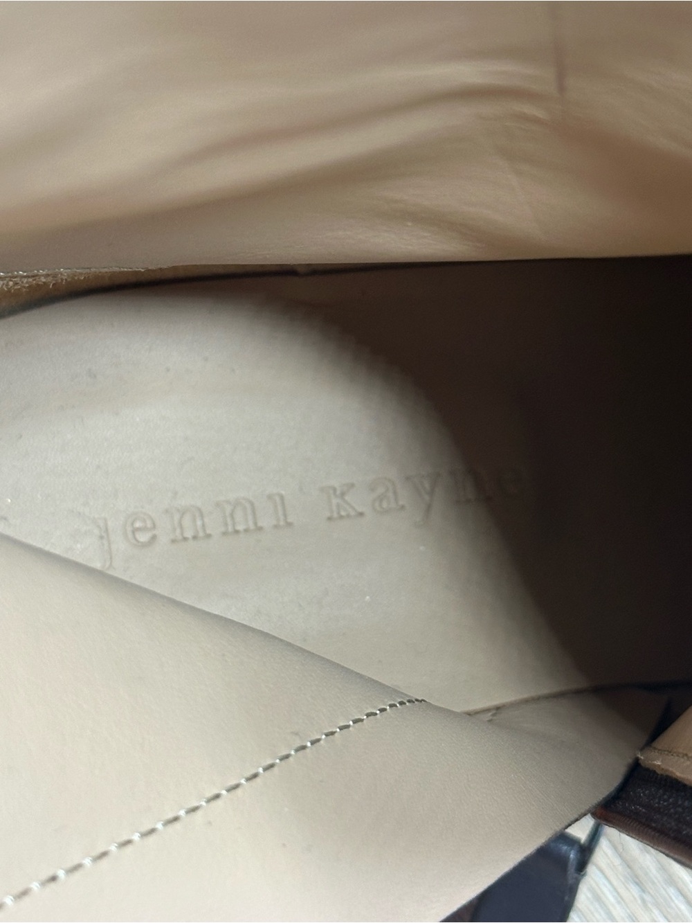 Jenni Kayne Bobby boot chocolate brown leather NWOT - Picture 10 of 12